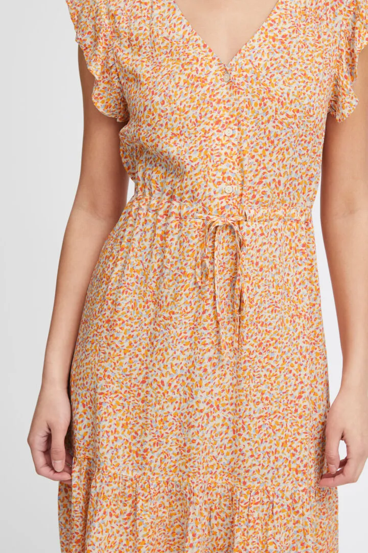 Ichi Vera Dress-Multi Confetti Aop-20121156