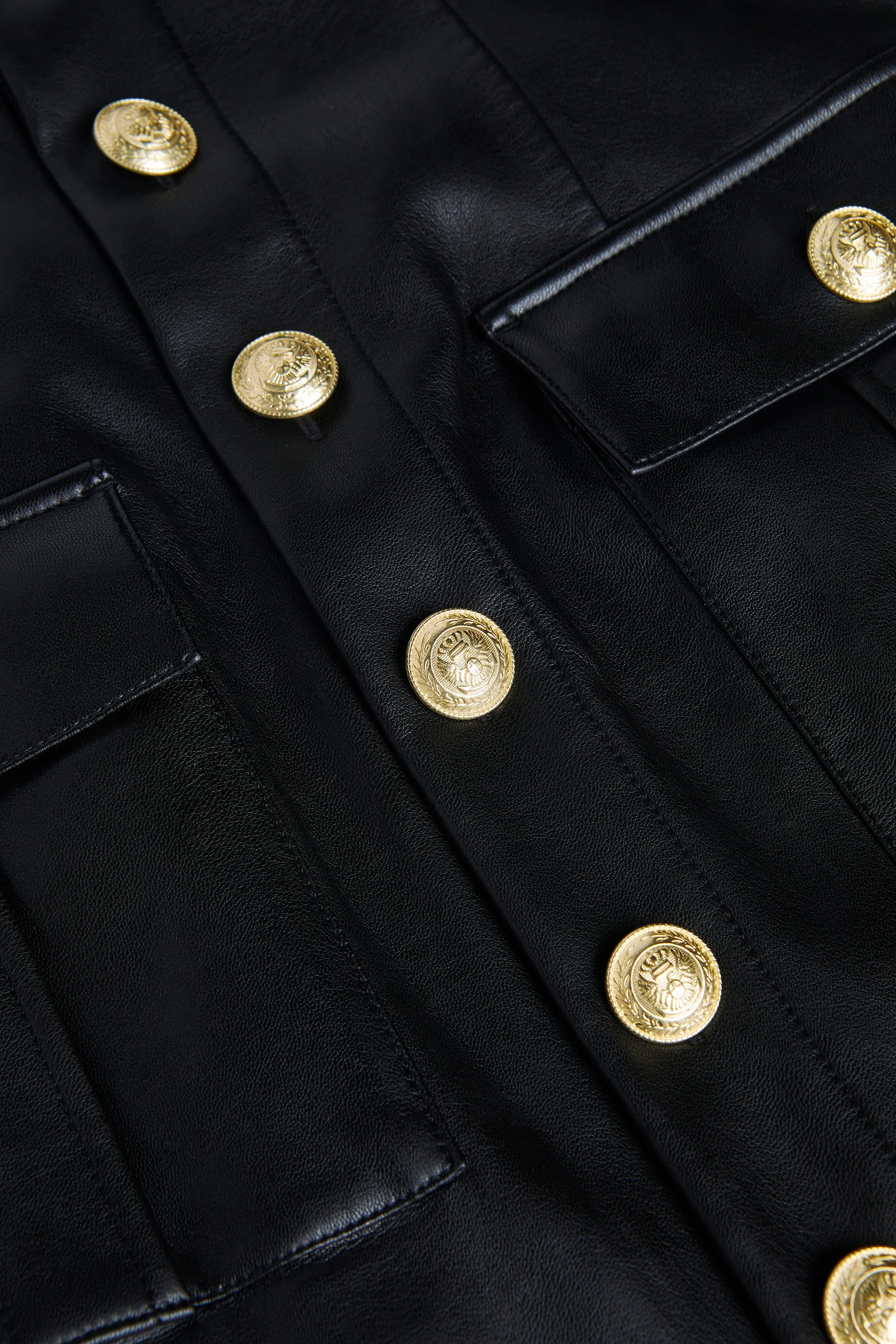 Idy Button-Front Dress