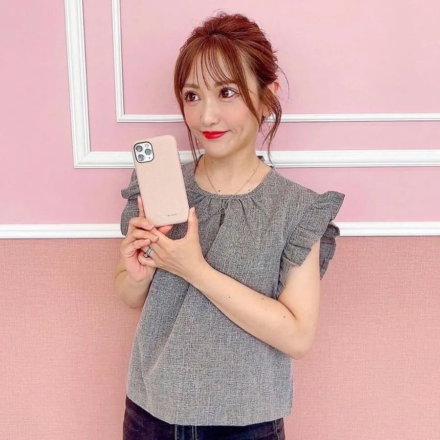 iPhone 11 Pro Pink Genuine Leather Phone Case