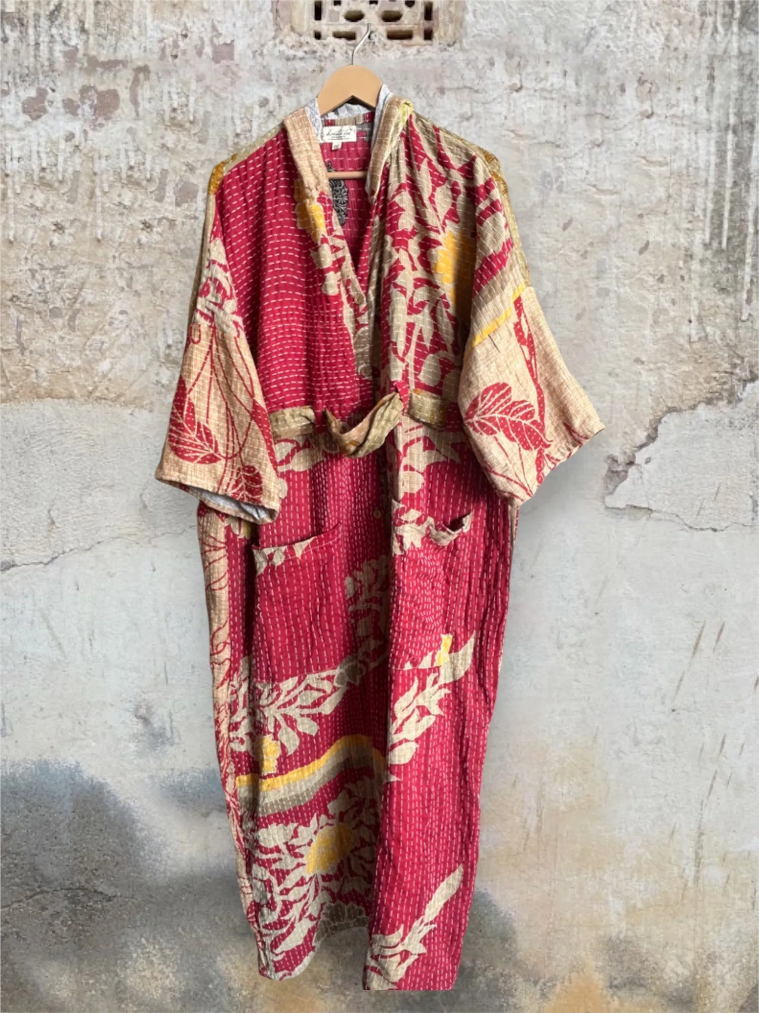 Kantha Zen Hoodie Jumpsuit 0224 019