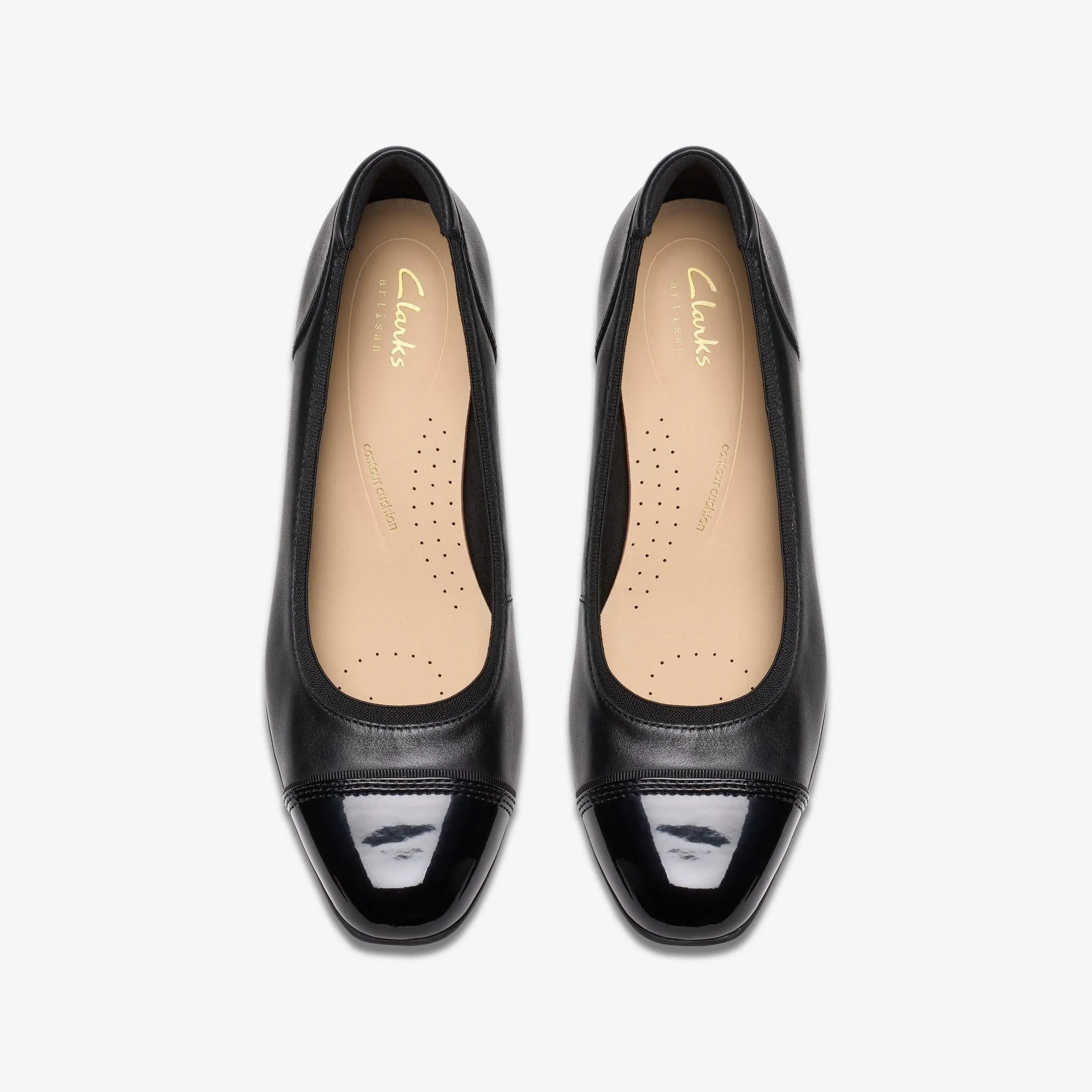 Krystine May Black Leather by Clarks
