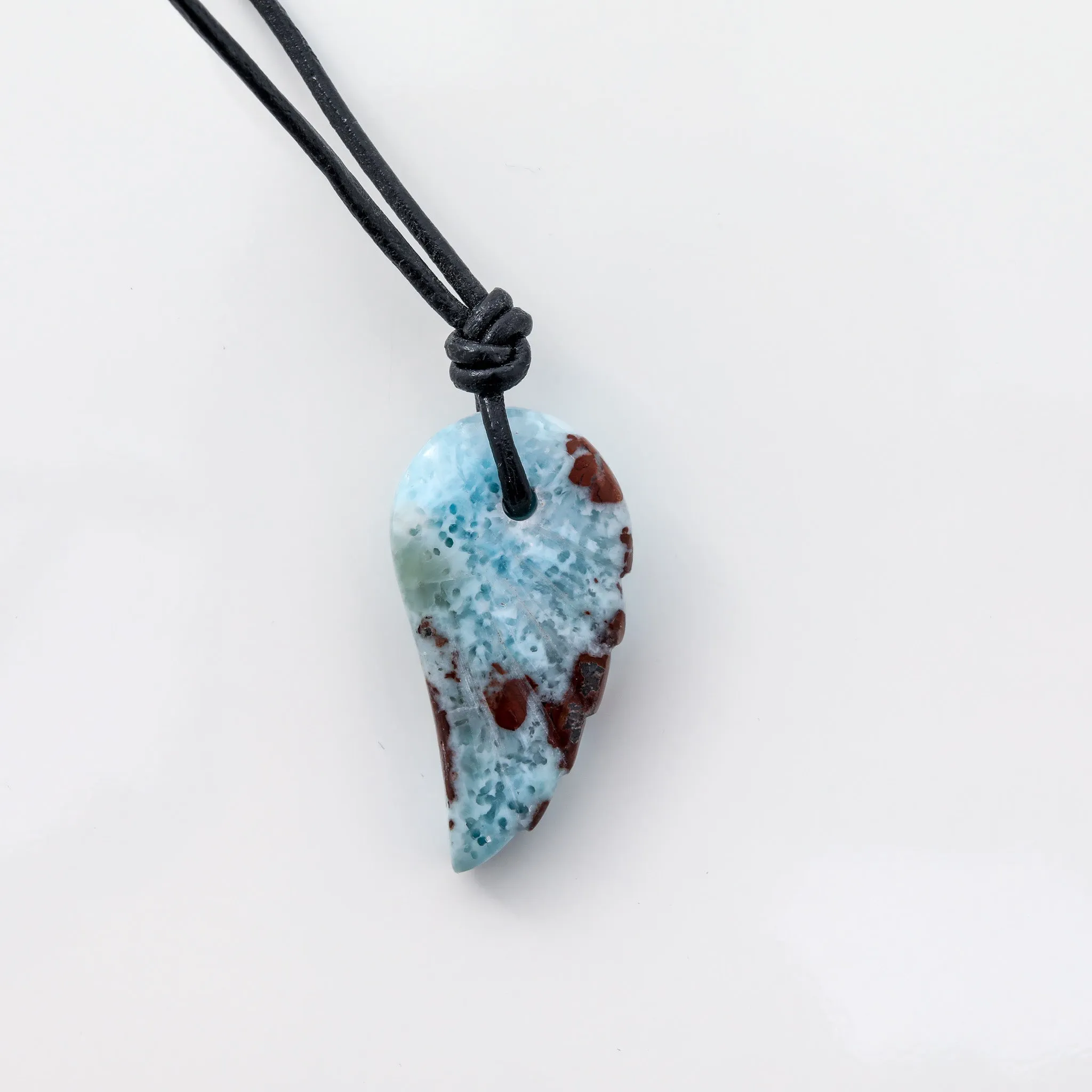 Larimar Wing Necklace Aether