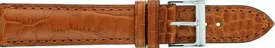 Louisiana Alligator Embossed Tan 684 Leather Watch Strap