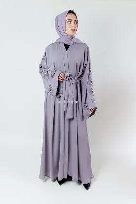 Lyna Lilac Abaya