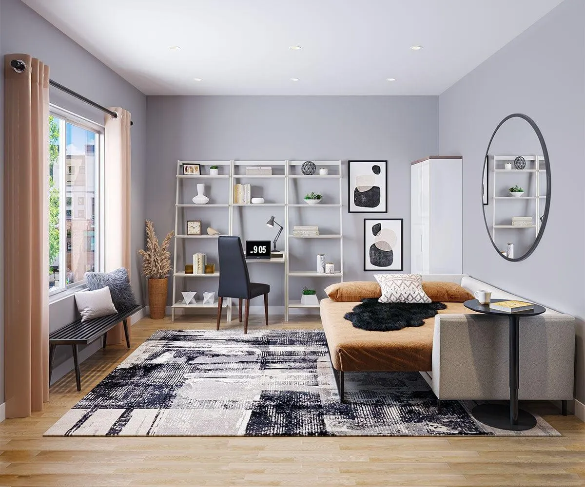 Magrit Wide Bookcase