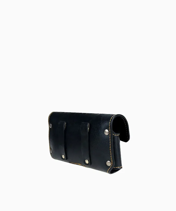 Montana West Genuine Leather Belt Loop Holster Cell Phone Case