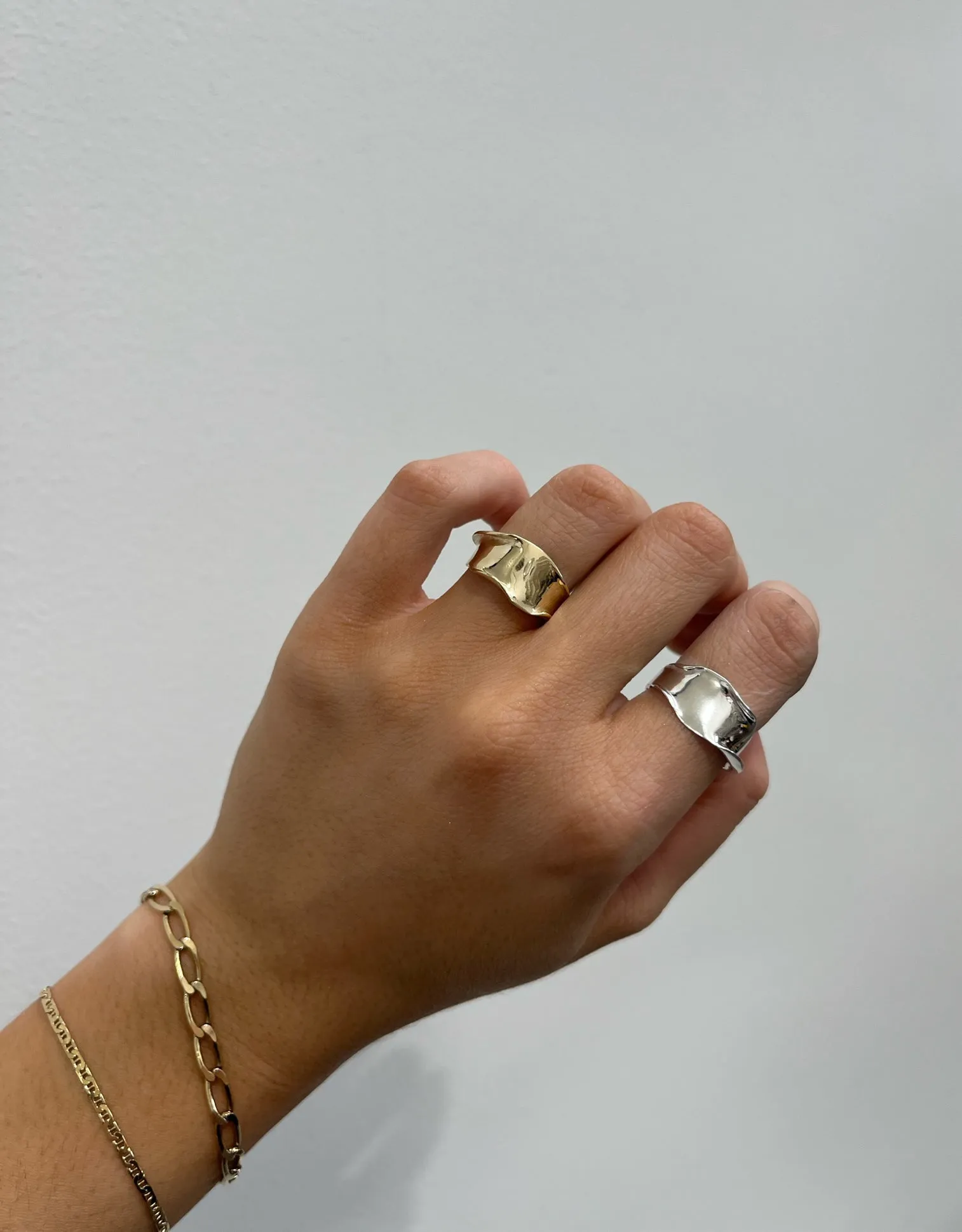 Narrow Flare Ring | Silver