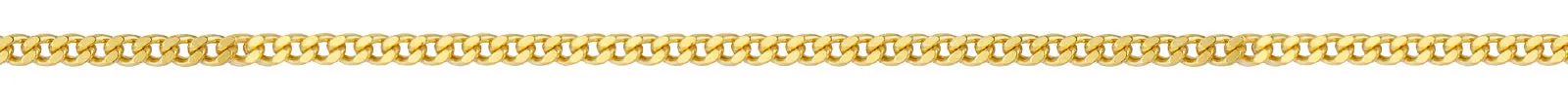 Narrow Flat Curb Chain Bracelet