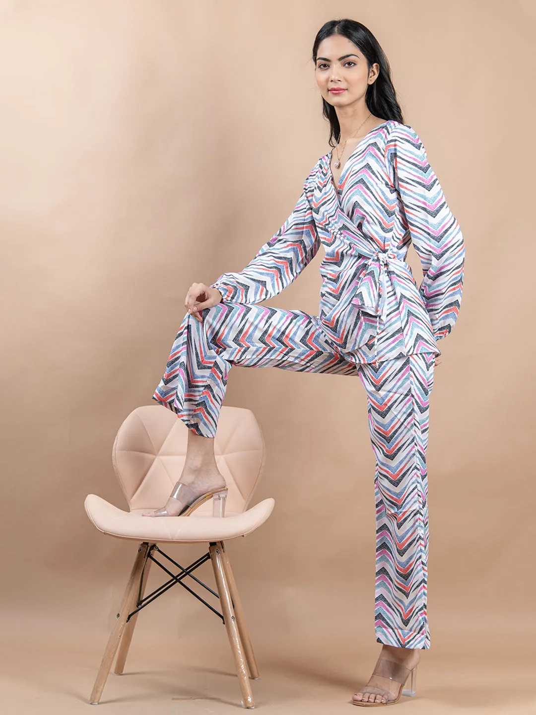 off white directional print co-ord set