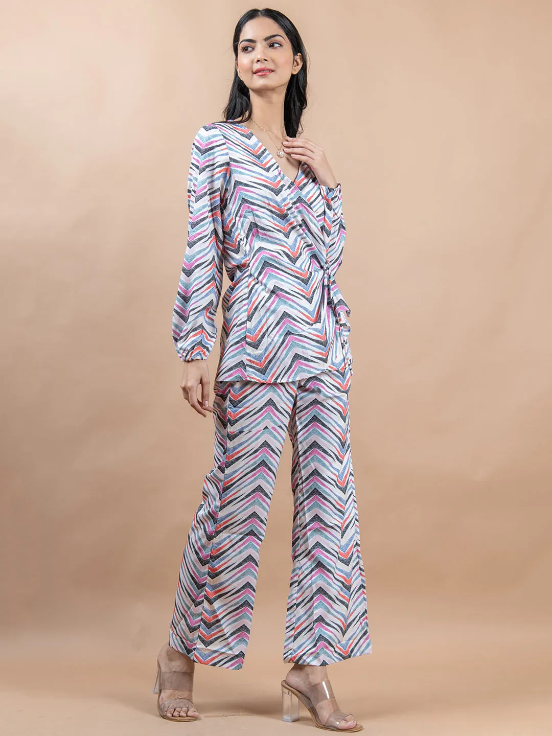 off white directional print co-ord set