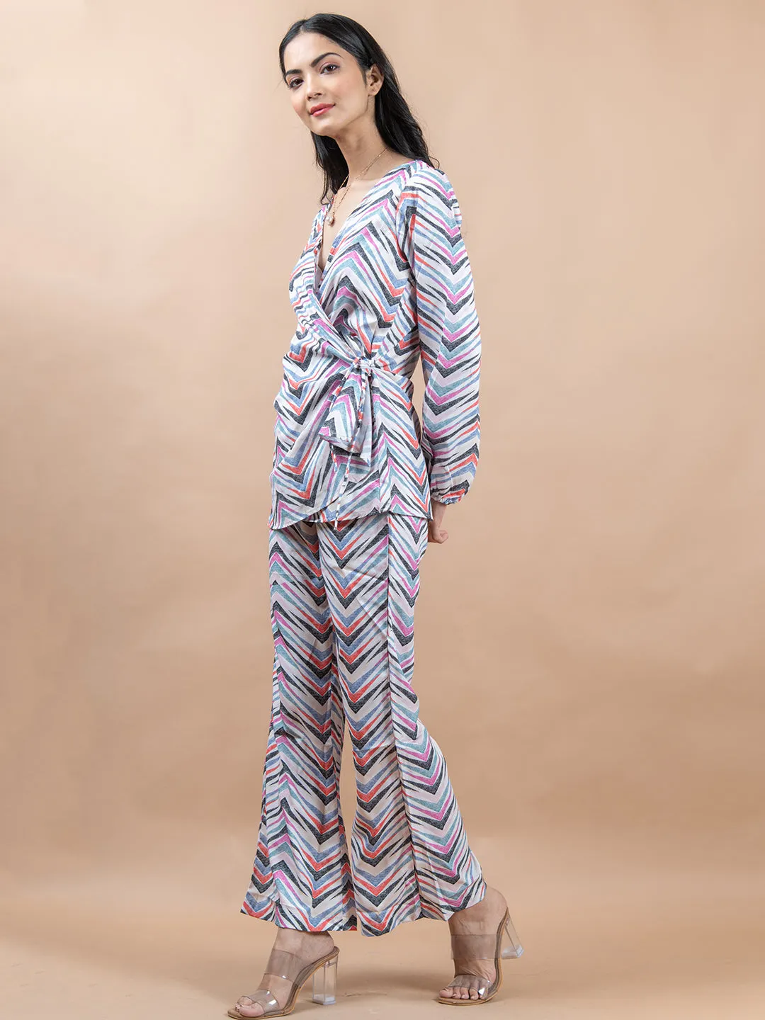 off white directional print co-ord set
