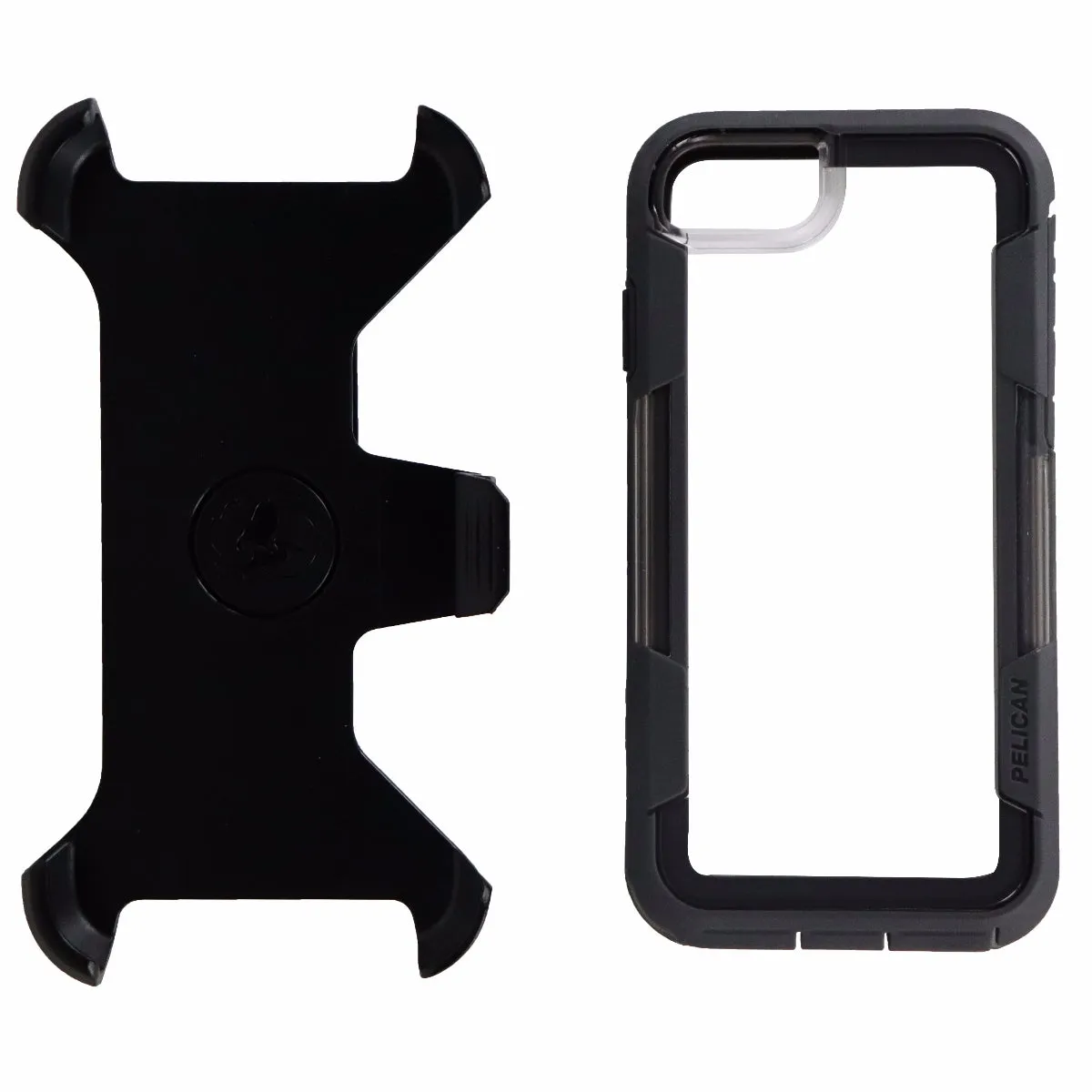 Pelican Voyager Clear Series Case Cover for Apple iPhone 7 / 6s - Clear/Gray