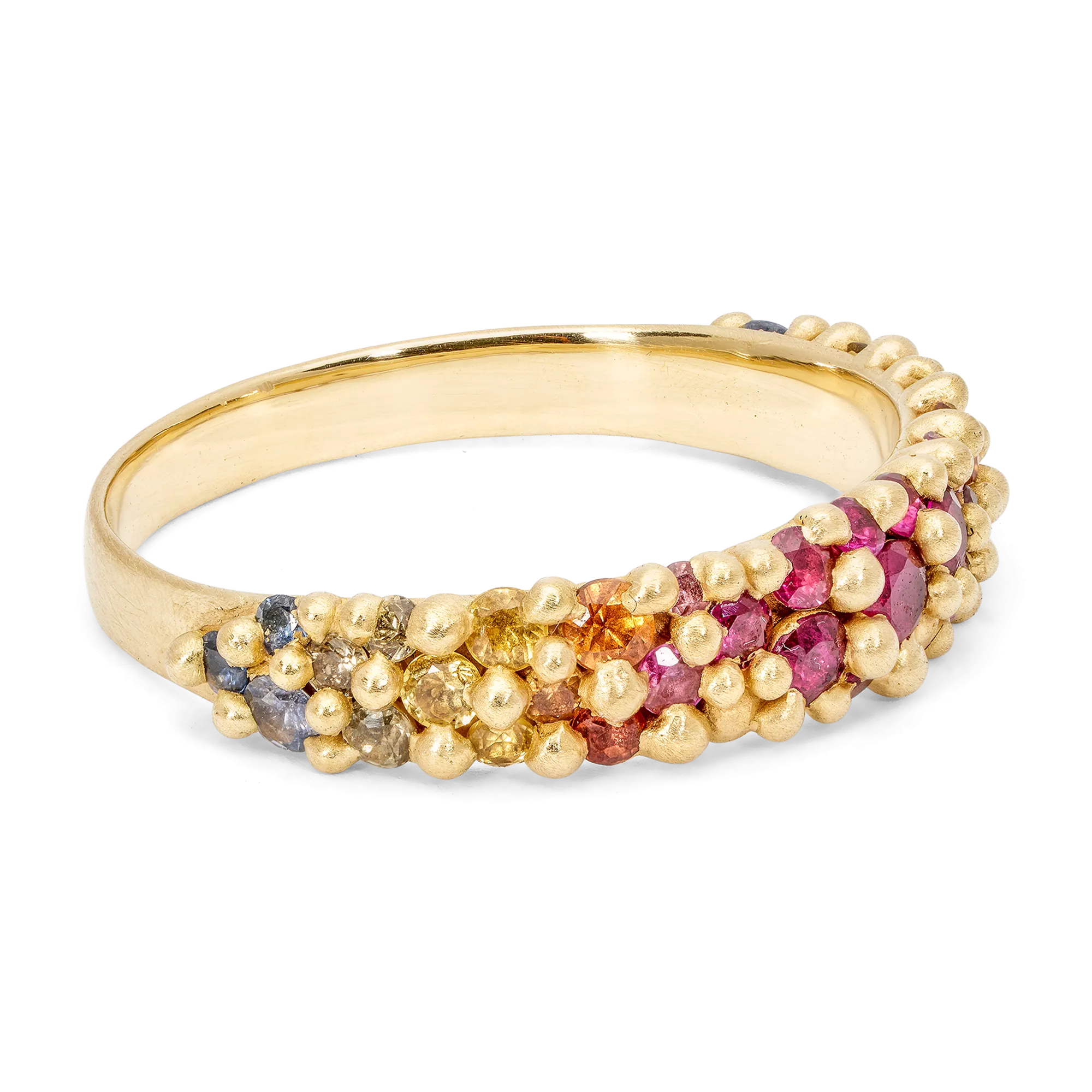 Pink Rainbow River Ring - Size 6 - 11827