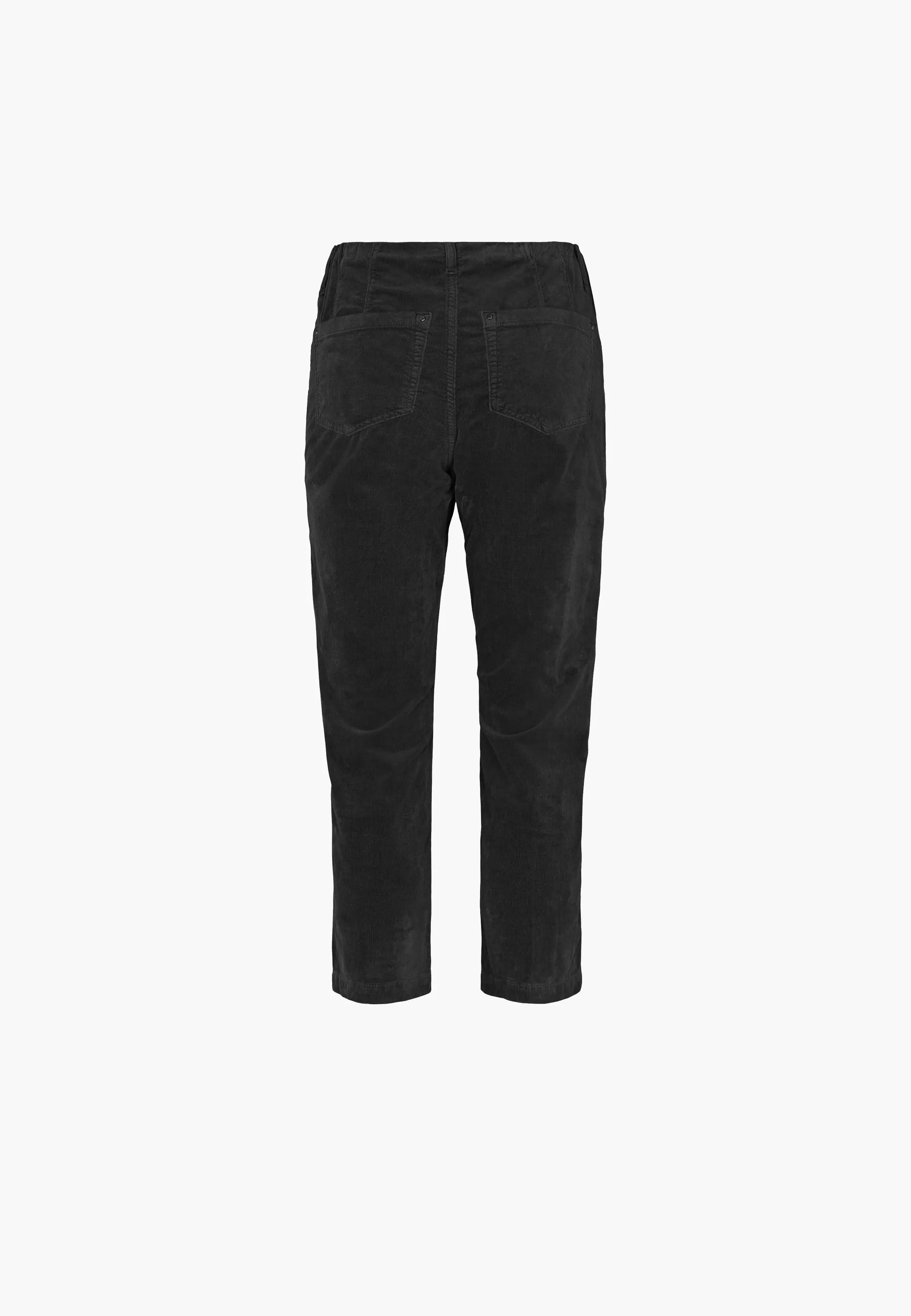 Piper Regular corduroy Crop - Black