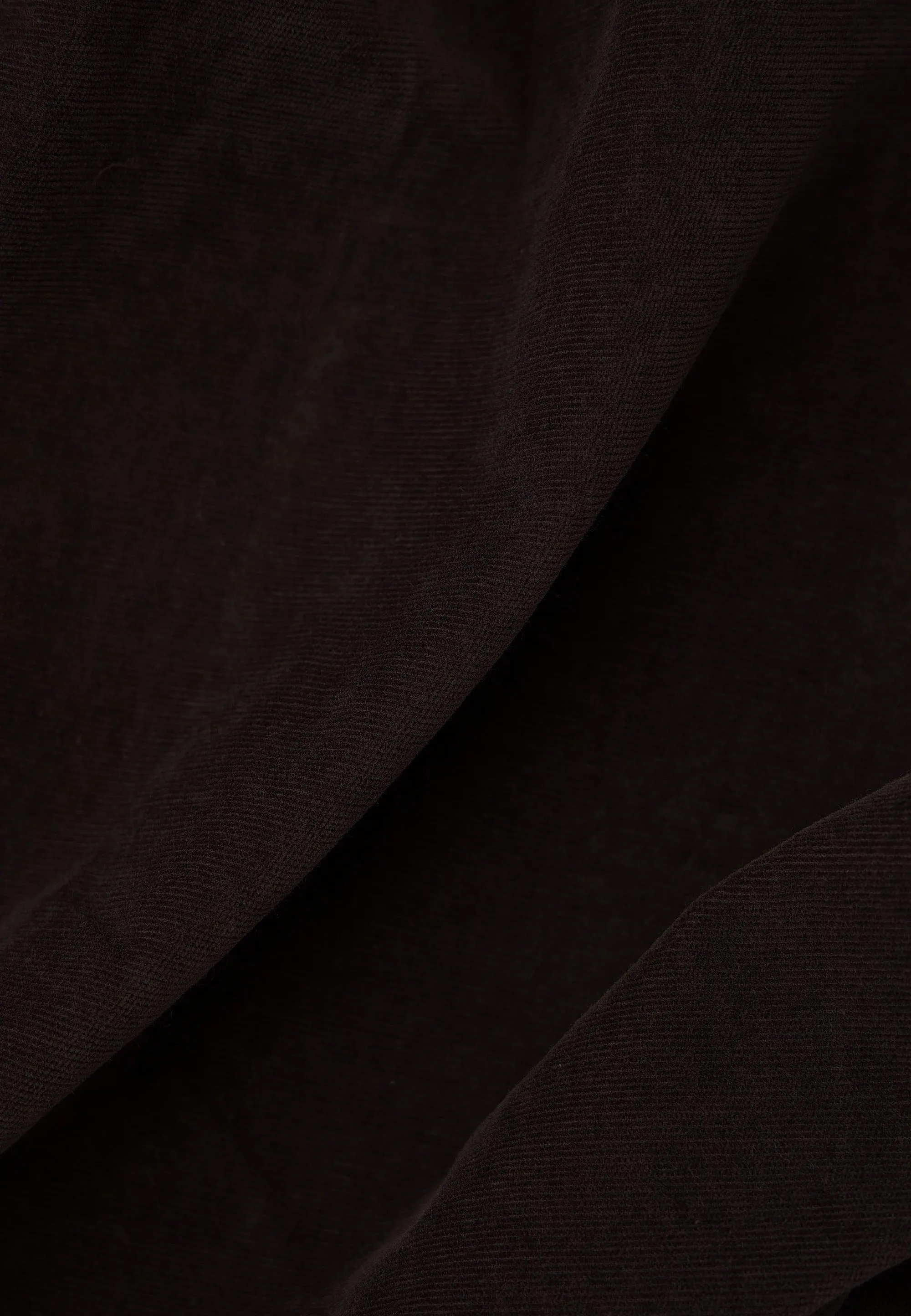 Piper Regular corduroy Crop - Black