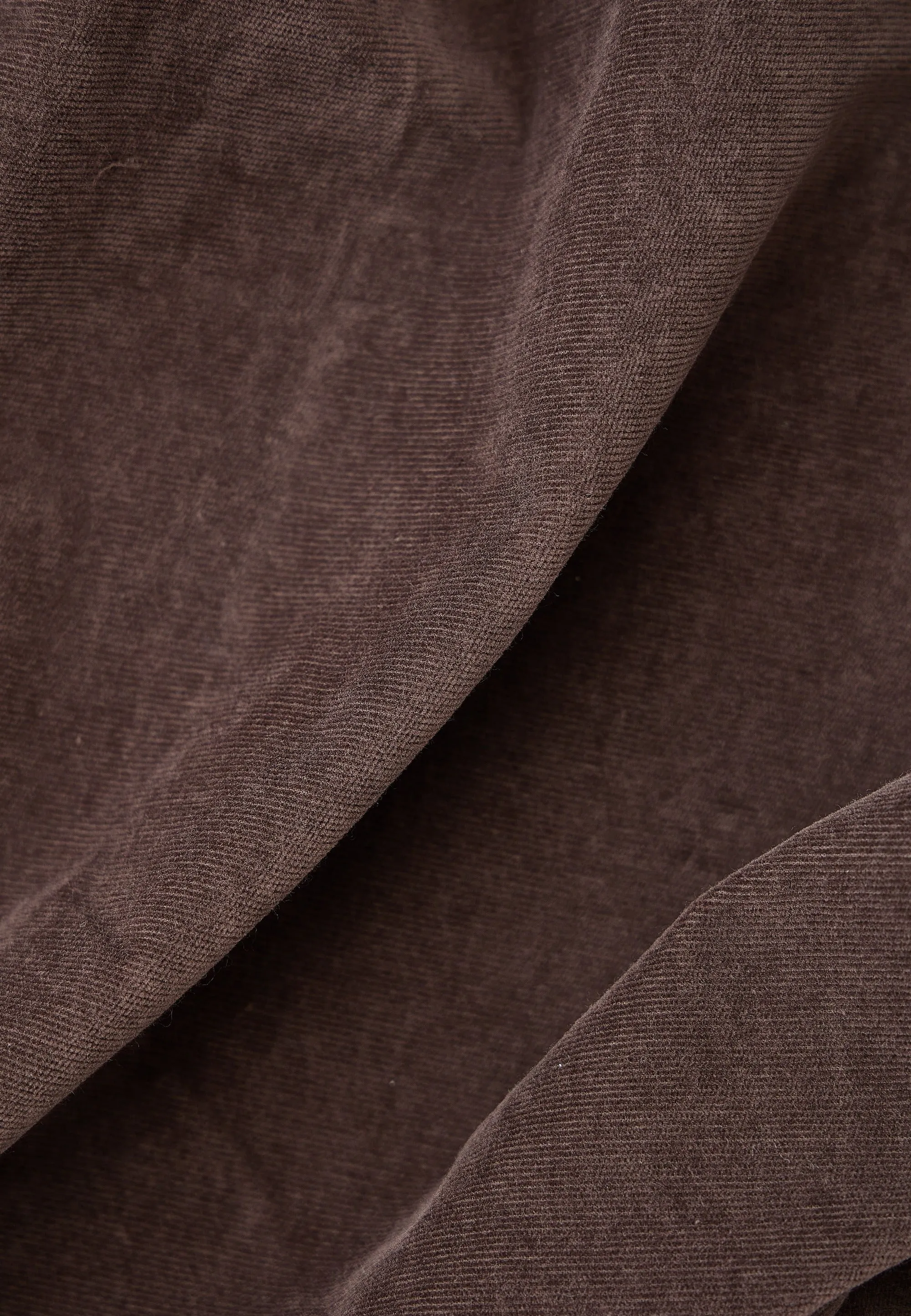 Piper Regular corduroy Crop - Brown
