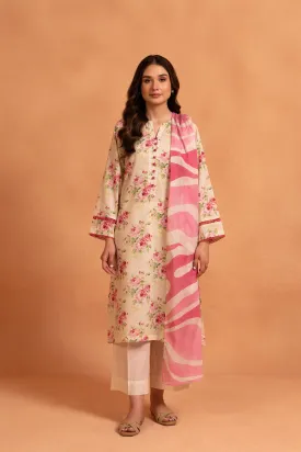 Printed Lawn Suit (2 PC)