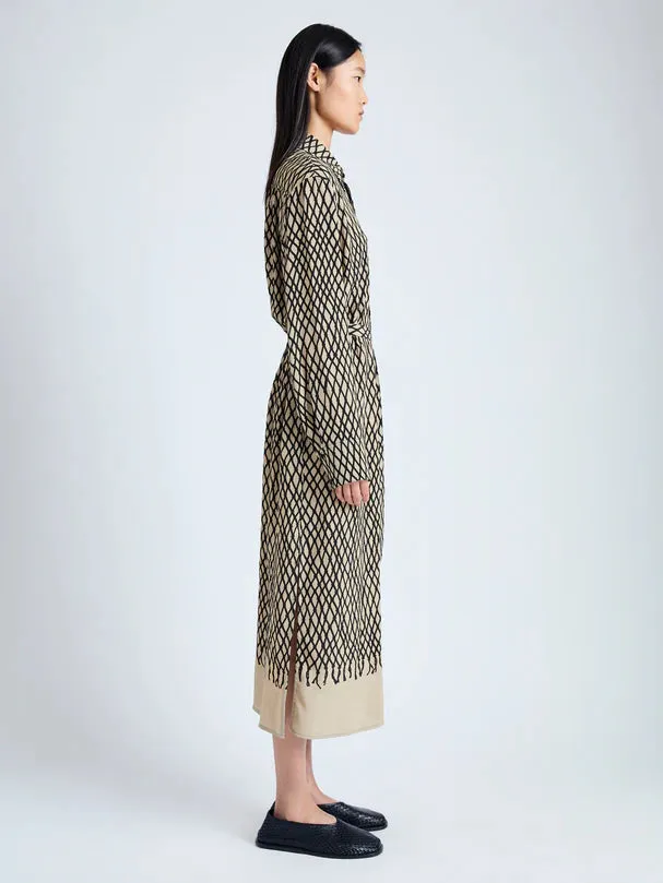 R2433012 Bailey print dress