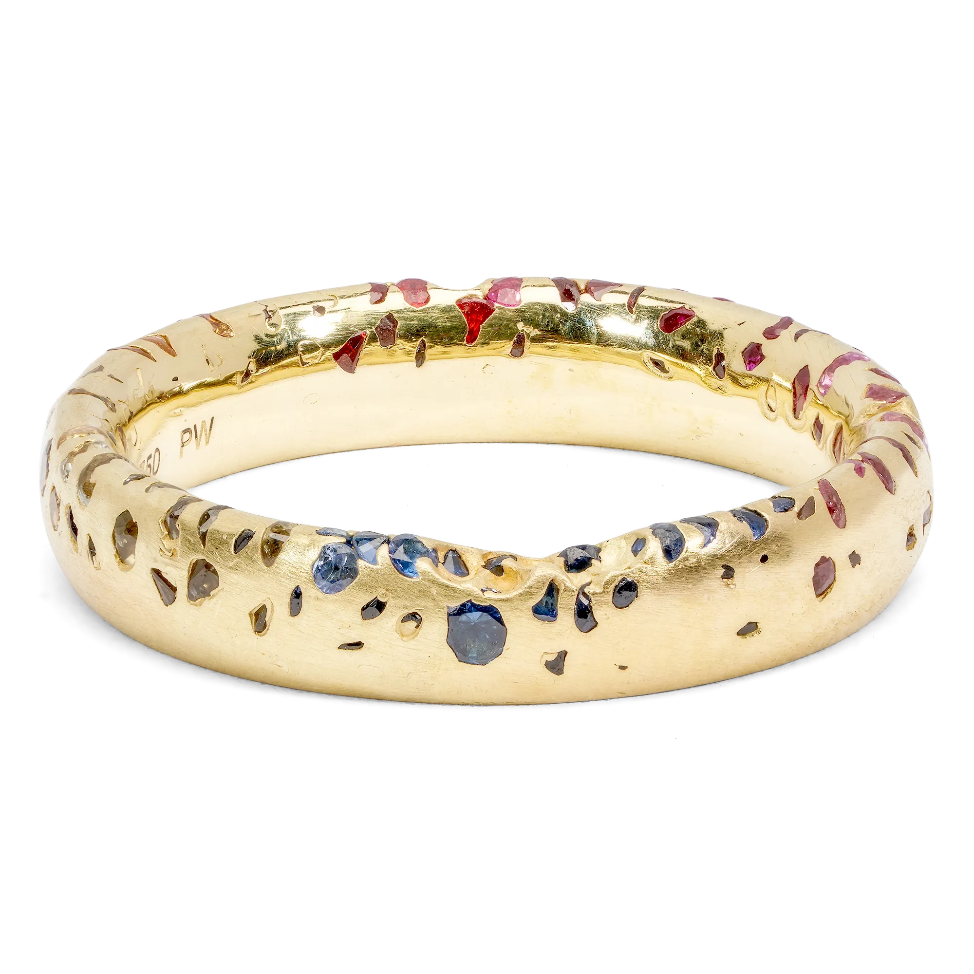 Rainbow Gradient Constellation Ring - Size 6 - 9721