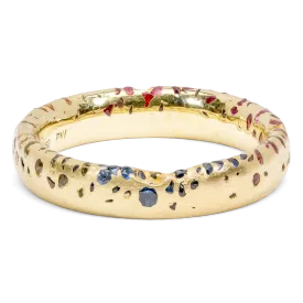 Rainbow Gradient Constellation Ring - Size 6 - 9721