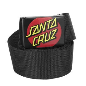 Santa Cruz Classic Dot Web Belt - Black