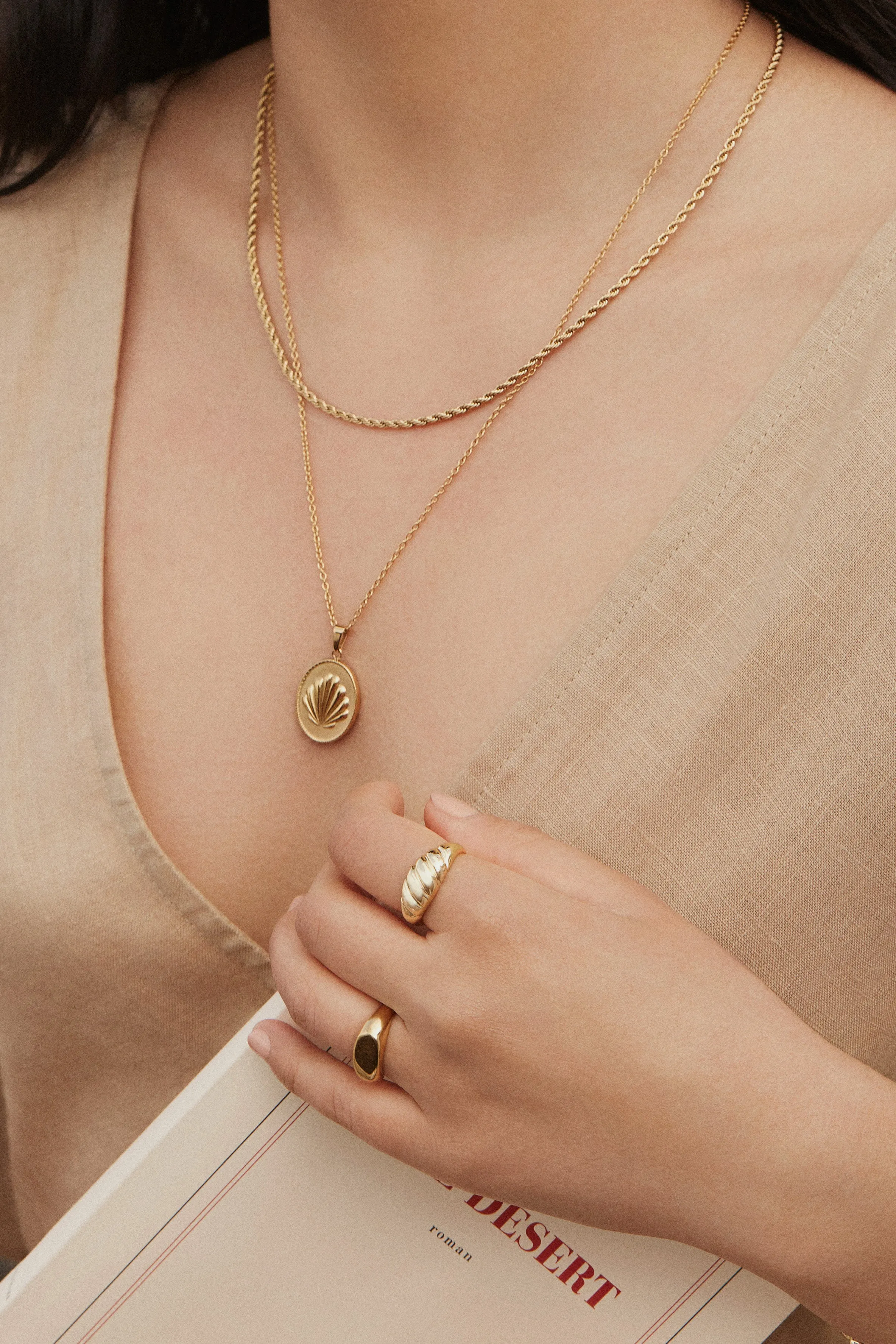 Seaside Necklace - Gold