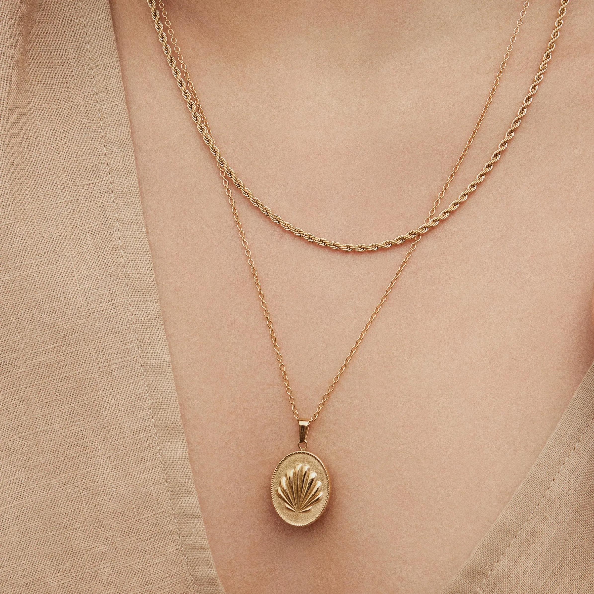Seaside Necklace - Gold