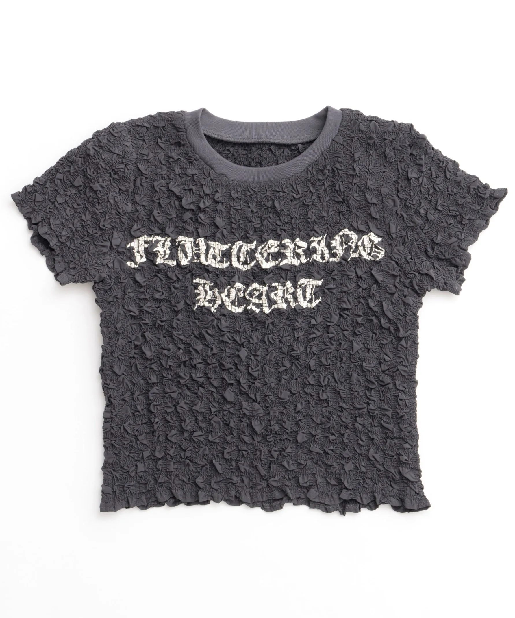 Shirring Printed T-shirt
