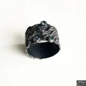 Silver & Zircon Ring No.7
