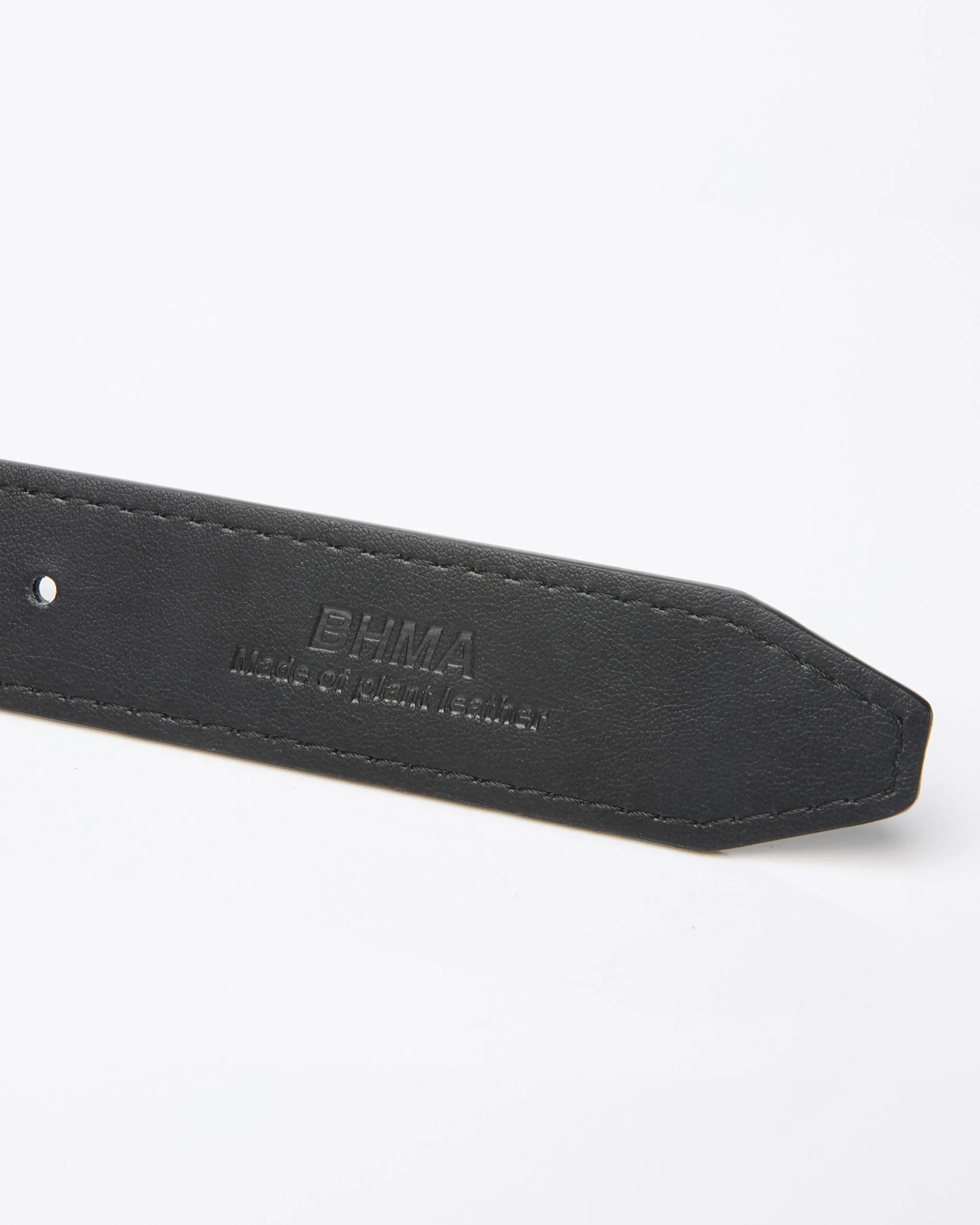 Sleek Belt vegan women's belt made of corn-based leather