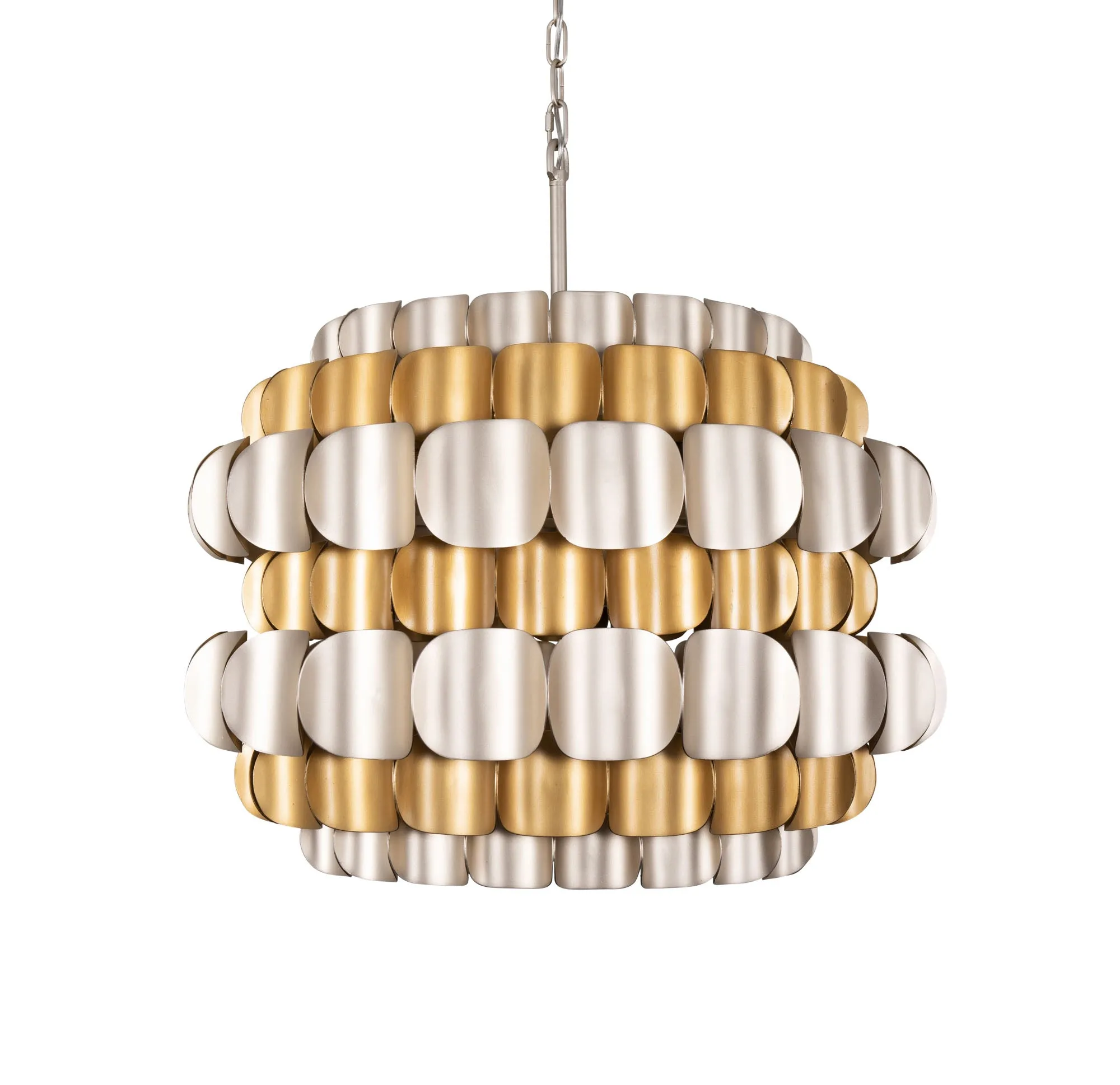 Swoon 382P06AGGD 6-Light Pendant Light - Antique Gold/Gold Dust