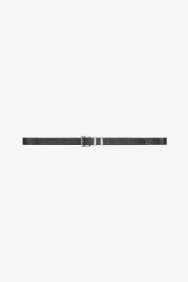 Twin Pass Belt | Black Croc