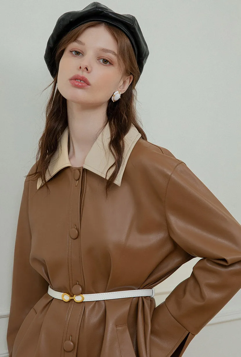 Vintage Belt - Ivory