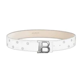 White Belt with Rhinestones