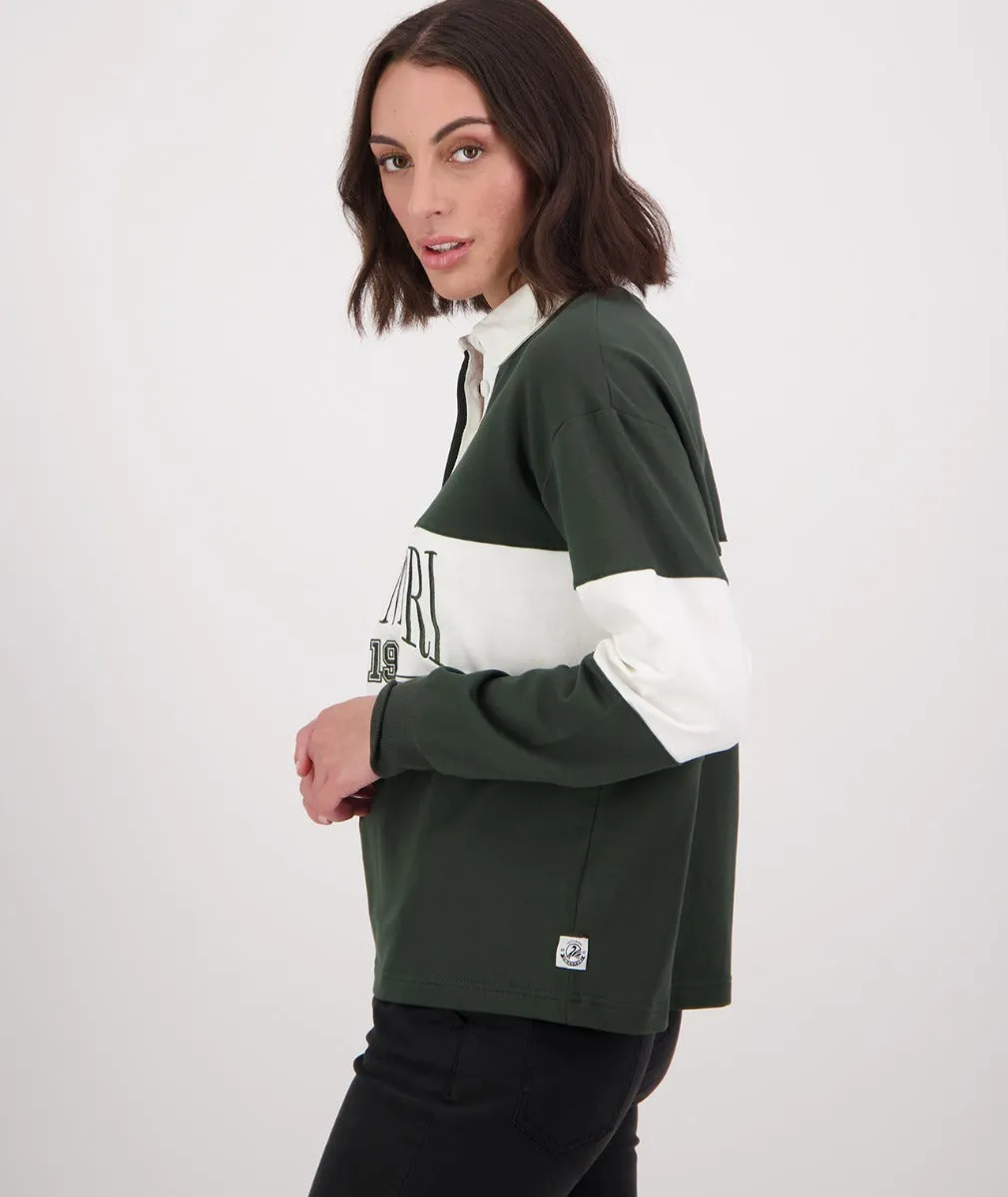 Women's Rutherford Long Sleeve Rugby Shirt