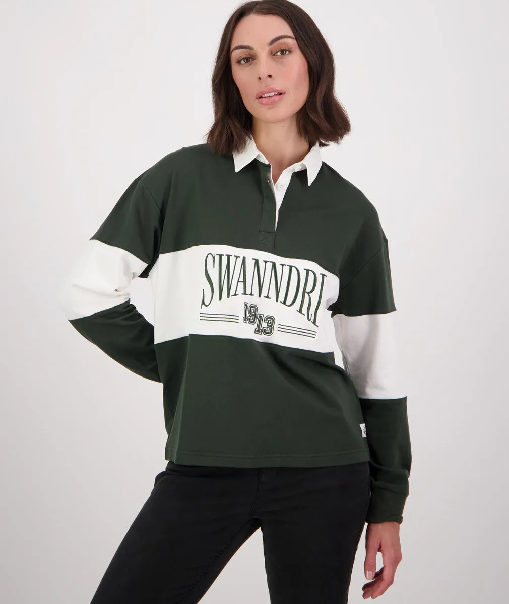 Women's Rutherford Long Sleeve Rugby Shirt